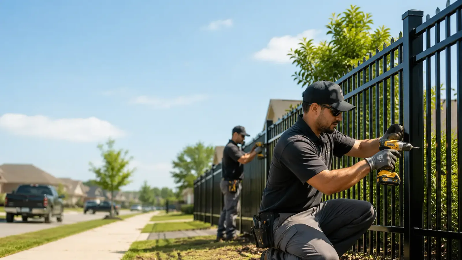 Metal Fence Installation in Monaca, PA